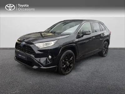 TOYOTA RAV4 Hybride 222ch Black Edition AWD-i MY21 occasion 2020 - Photo 1