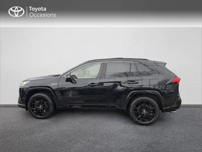TOYOTA RAV4 Hybride 222ch Black Edition AWD-i MY21 occasion 2020 - Photo 3
