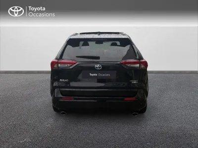 TOYOTA RAV4 Hybride 222ch Black Edition AWD-i MY21 occasion 2020 - Photo 4