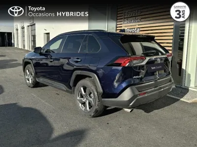 TOYOTA RAV4 Hybride 218ch Lounge 2WD occasion 2020 - Photo 2