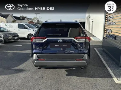 TOYOTA RAV4 Hybride 218ch Lounge 2WD occasion 2020 - Photo 4