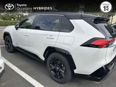 TOYOTA RAV4 Hybride 218ch Collection 2WD occasion 2019 - Photo 3