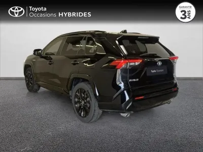 TOYOTA RAV4 Hybride 218ch Black Edition 2WD MY21 occasion 2021 - Photo 2