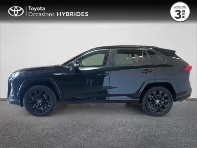 TOYOTA RAV4 Hybride 218ch Black Edition 2WD MY21 occasion 2021 - Photo 3