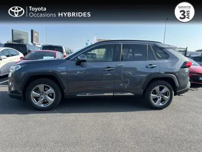 TOYOTA RAV4 Hybride 222ch Lounge AWD-i occasion 2020 - Photo 3