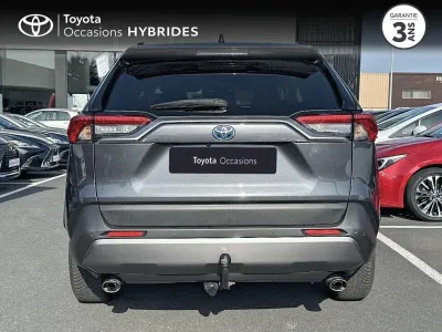 TOYOTA RAV4 Hybride 222ch Lounge AWD-i occasion 2020 - Photo 4