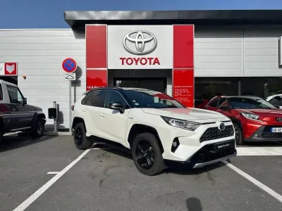 TOYOTA RAV4 Hybride 222ch Collection AWD-i occasion 2019 - Photo 3
