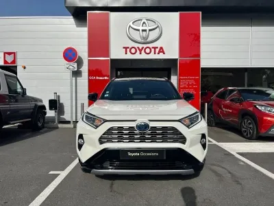 TOYOTA RAV4 Hybride 222ch Collection AWD-i occasion 2019 - Photo 2