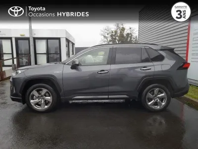 TOYOTA RAV4 Hybride 222ch Lounge AWD-i occasion 2019 - Photo 3