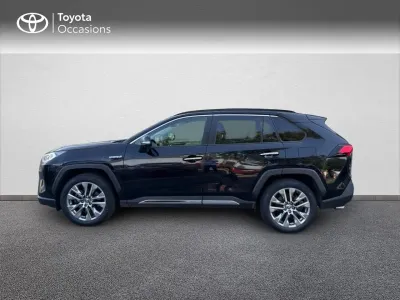 TOYOTA RAV4 Hybride 218ch Lounge TO 2WD MY20 occasion 2021 - Photo 3
