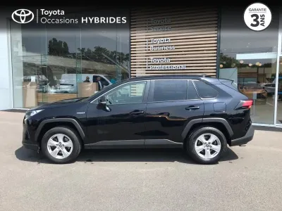TOYOTA RAV4 Hybride 218ch Dynamic 2WD occasion 2021 - Photo 3