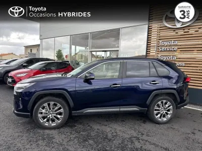 TOYOTA RAV4 Hybride 218ch Lounge 2WD MY21 occasion 2022 - Photo 3