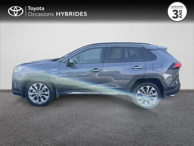 TOYOTA RAV4 Hybride 218ch Lounge 2WD MY21 occasion 2022 - Photo 3