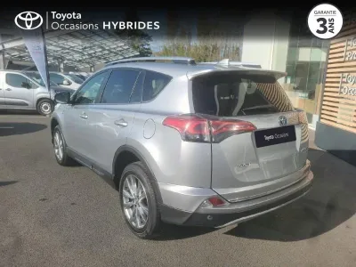 TOYOTA RAV4 197 Hybride Lounge 2WD CVT occasion 2017 - Photo 2