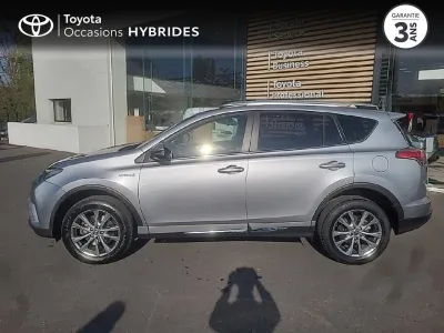 TOYOTA RAV4 197 Hybride Lounge 2WD CVT occasion 2017 - Photo 3