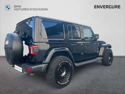 JEEP Wrangler Unlimited 2.0 T 272ch Sahara Command-Trac BVA8 occasion 2019 - Photo 2