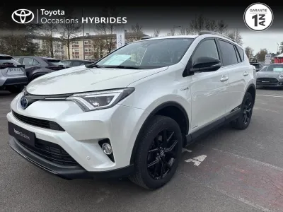 TOYOTA RAV4 197 Hybride Black Edition 2WD CVT occasion 2018 - Photo 1