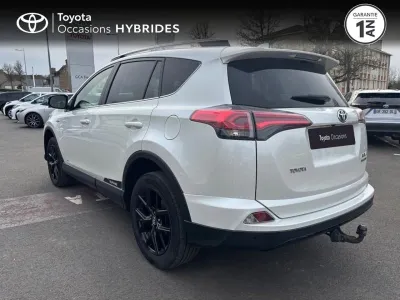 TOYOTA RAV4 197 Hybride Black Edition 2WD CVT occasion 2018 - Photo 2