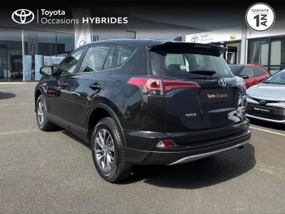 TOYOTA RAV4 197 Hybride Dynamic 2WD CVT occasion 2017 - Photo 2