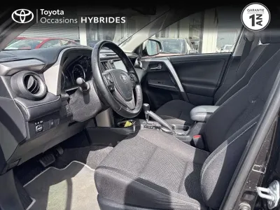 TOYOTA RAV4 197 Hybride Dynamic 2WD CVT occasion 2017 - Photo 3