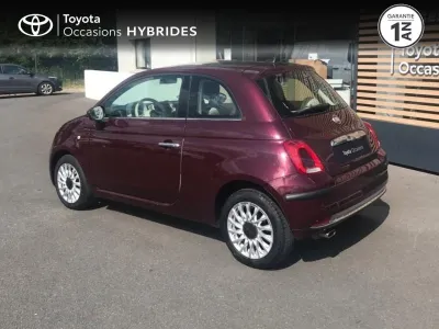 FIAT 500 1.2 8v 69ch Eco Pack Lounge Euro6d occasion 2019 - Photo 2