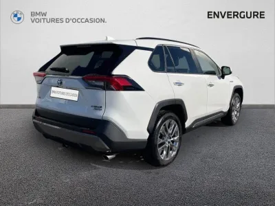 TOYOTA RAV4 Hybride 222ch Lounge AWD-i occasion 2021 - Photo 2
