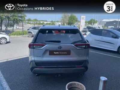 TOYOTA RAV4 Hybride 218ch Lounge 2WD occasion 2019 - Photo 4
