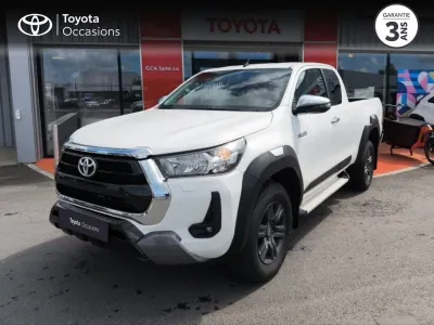 TOYOTA Hilux 2.4 D-4D 150ch X-Tra Cabine Légende 4WD MY20 occasion 2021 - Photo 1
