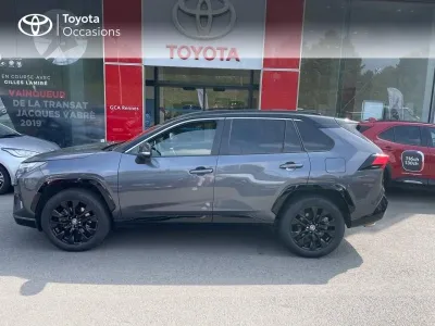 TOYOTA RAV4 Hybride 222ch Collection AWD-i MY21 occasion 2022 - Photo 3