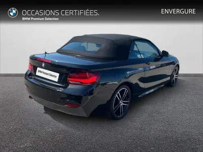 BMW Série 2 Cabriolet 218iA 136ch M Sport Euro6d-T occasion 2020 - Photo 2