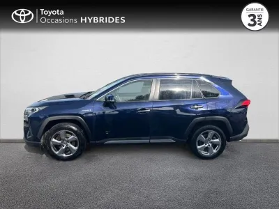 TOYOTA RAV4 Hybride 218ch Lounge 2WD MY20 occasion 2020 - Photo 3