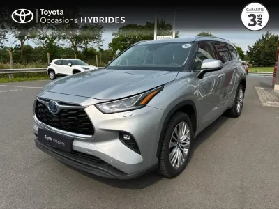 TOYOTA Highlander 2.5 Hybrid 248ch Design Business AWD-I MY22 occasion 2022 - Photo 1