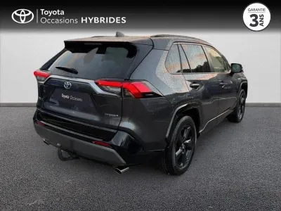 TOYOTA RAV4 Hybride 218ch Collection 2WD occasion 2021 - Photo 2