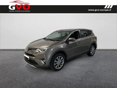 TOYOTA RAV4 197 Hybride Lounge 2WD CVT occasion 2017 - Photo 1