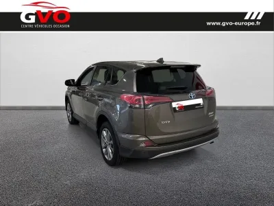 TOYOTA RAV4 197 Hybride Lounge 2WD CVT occasion 2017 - Photo 2