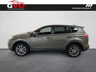 TOYOTA RAV4 197 Hybride Lounge 2WD CVT occasion 2017 - Photo 3