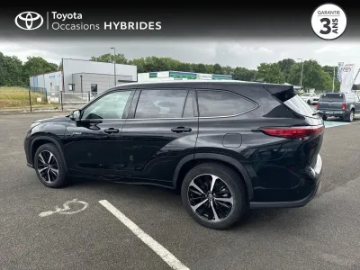 TOYOTA Highlander 2.5 Hybrid 248ch Lounge AWD-I MY22 occasion 2021 - Photo 2