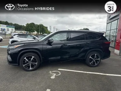 TOYOTA Highlander 2.5 Hybrid 248ch Lounge AWD-I MY22 occasion 2021 - Photo 3