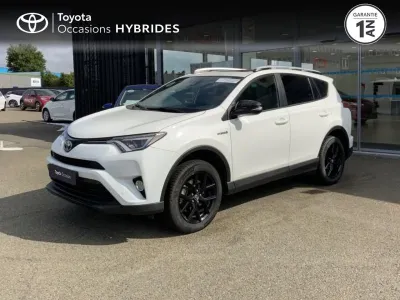 TOYOTA RAV4 197 Hybride Black Edition AWD CVT occasion 2017 - Photo 1