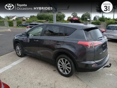 TOYOTA RAV4 197 Hybride Dynamic Edition AWD CVT occasion 2017 - Photo 2