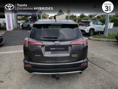 TOYOTA RAV4 197 Hybride Dynamic Edition AWD CVT occasion 2017 - Photo 4