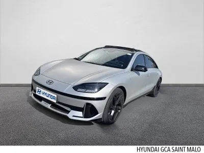 HYUNDAI Ioniq 6 77 kWh - 325ch First Edition HTRAC occasion 2024 - Photo 1