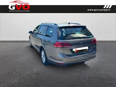 VOLKSWAGEN Golf SW 1.6 TDI 110ch BlueMotion Technology FAP Lounge occasion 2015 - Photo 2