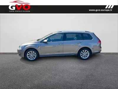 VOLKSWAGEN Golf SW 1.6 TDI 110ch BlueMotion Technology FAP Lounge occasion 2015 - Photo 3