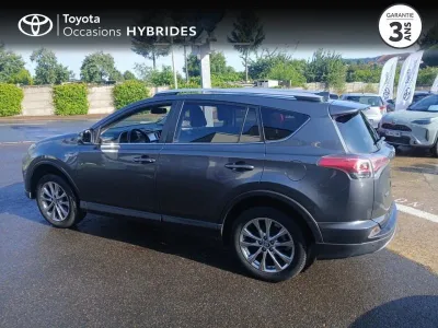 TOYOTA RAV4 197 Hybride Lounge AWD CVT occasion 2017 - Photo 2