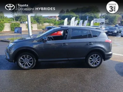 TOYOTA RAV4 197 Hybride Lounge AWD CVT occasion 2017 - Photo 3