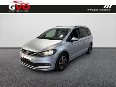VOLKSWAGEN Touran 1.6 TDI 115ch BlueMotion Technology FAP Connect 7 places occasion 2019 - Photo 1