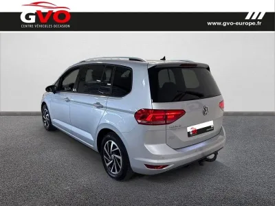 VOLKSWAGEN Touran 1.6 TDI 115ch BlueMotion Technology FAP Connect 7 places occasion 2019 - Photo 2
