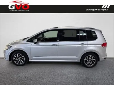 VOLKSWAGEN Touran 1.6 TDI 115ch BlueMotion Technology FAP Connect 7 places occasion 2019 - Photo 3