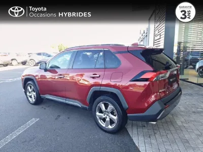 TOYOTA RAV4 Hybride 222ch Lounge AWD-i MY20 occasion 2020 - Photo 2
